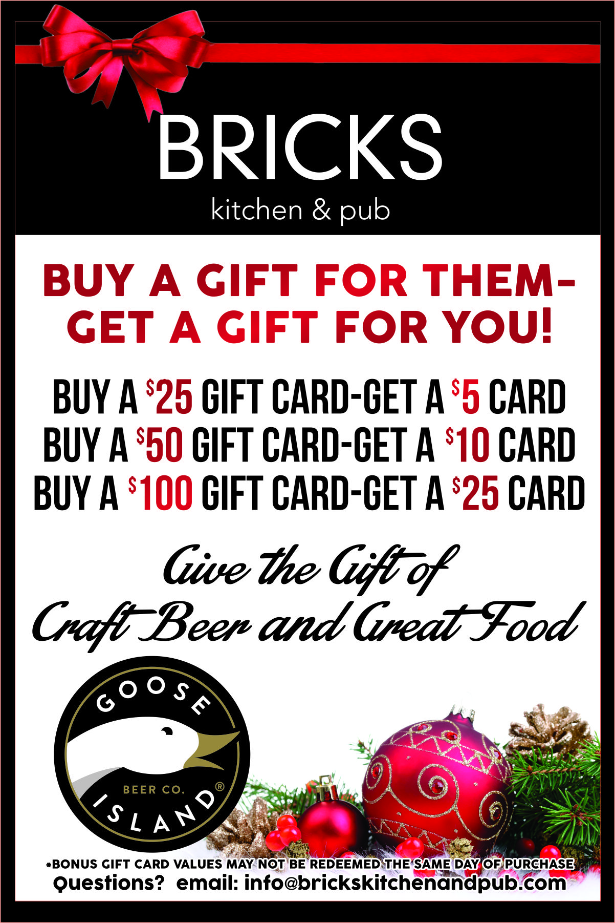 Gift Card Offer